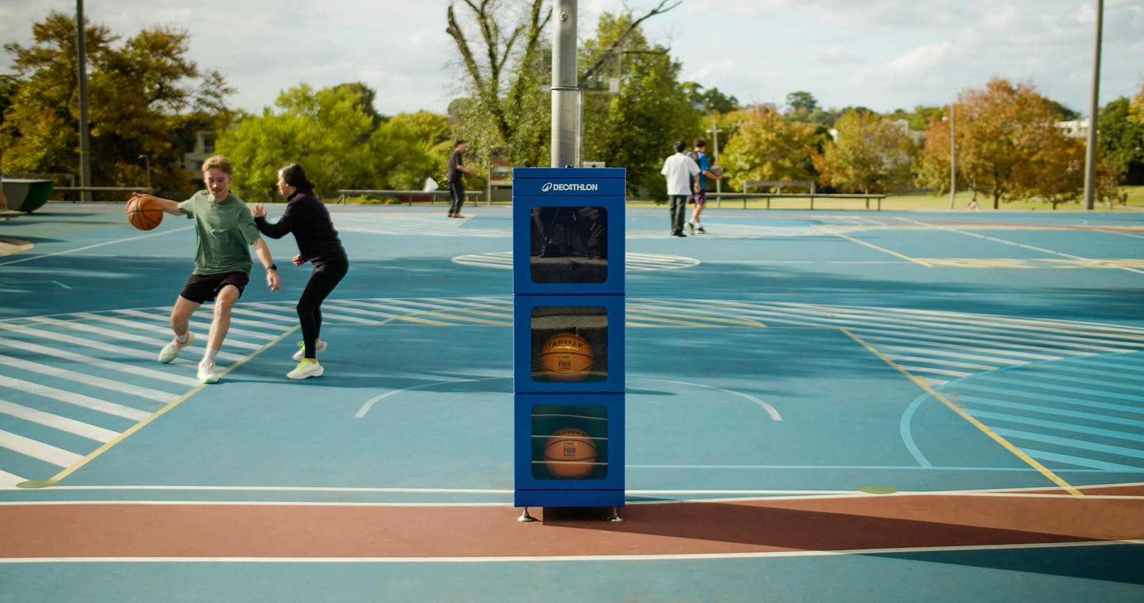 Recreation & Fitness smart locker feature