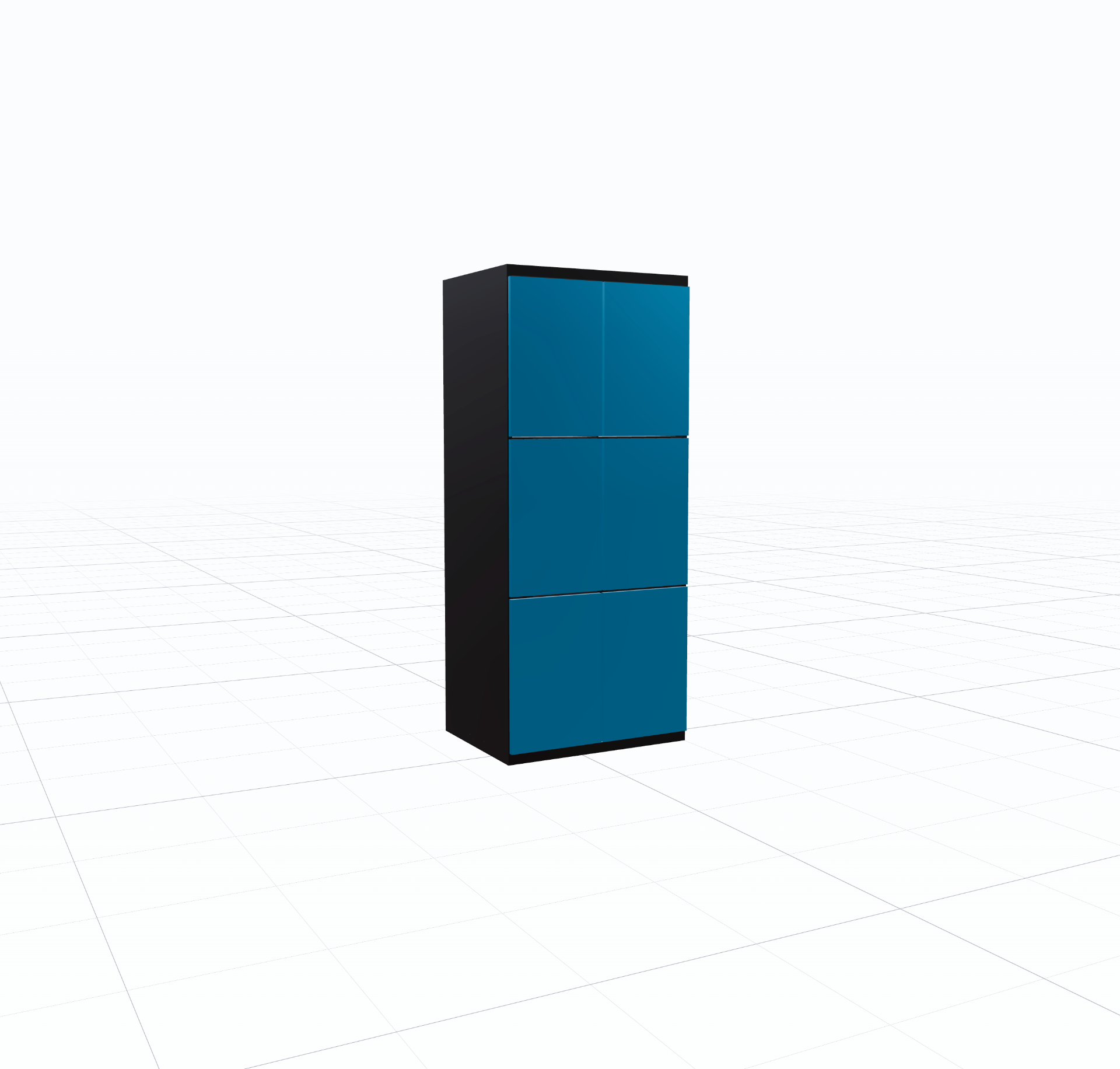 3D Locker Builder Interface