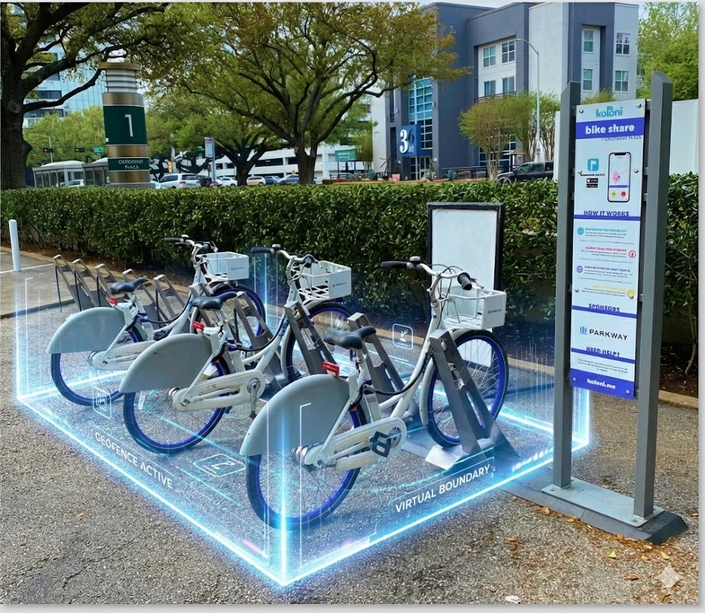 Fleet management dashboard for bike and scooter rental operations