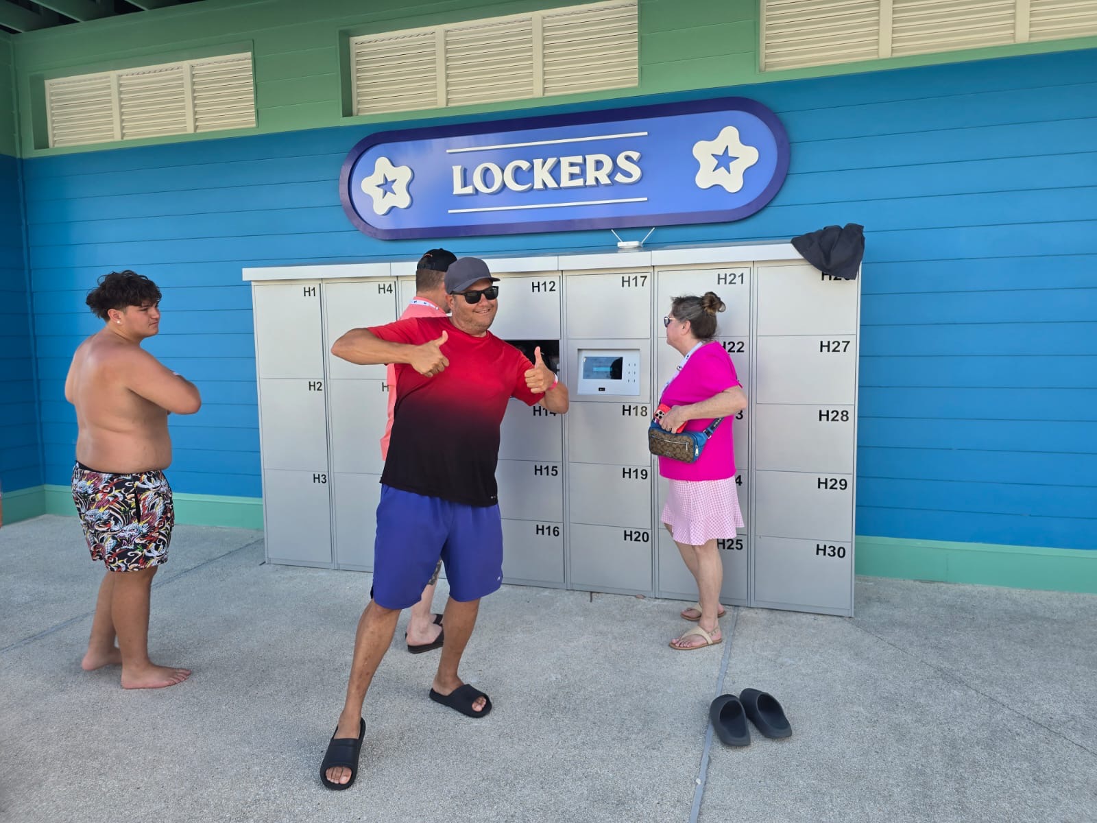 Celebration Key smart locker feature