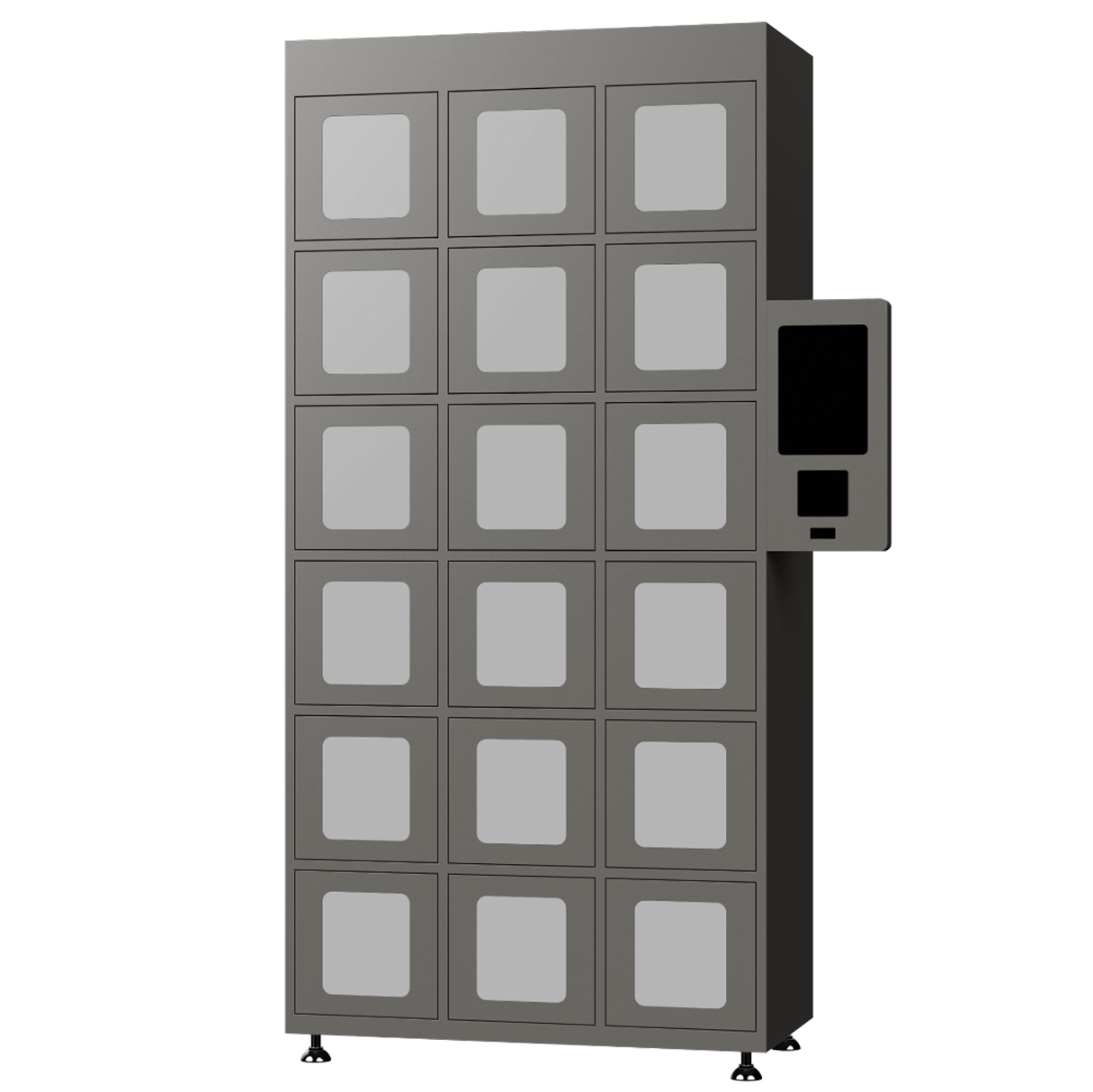 Industrial asset management with smart locker tracking system