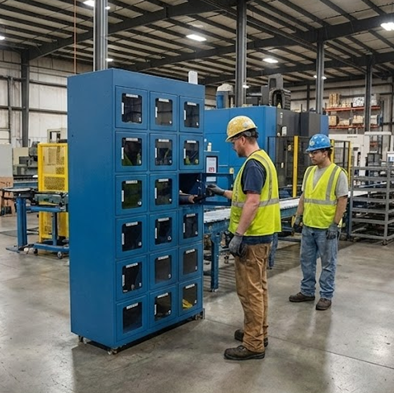 Maintenance smart locker solution