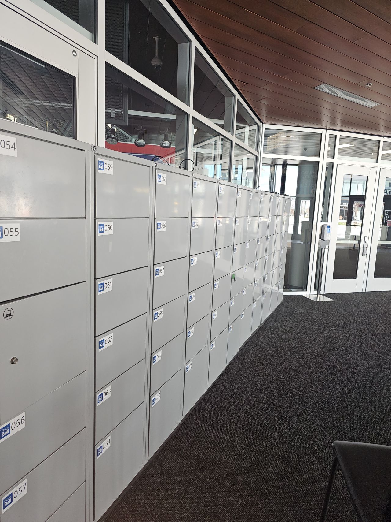 Place Bell smart locker feature