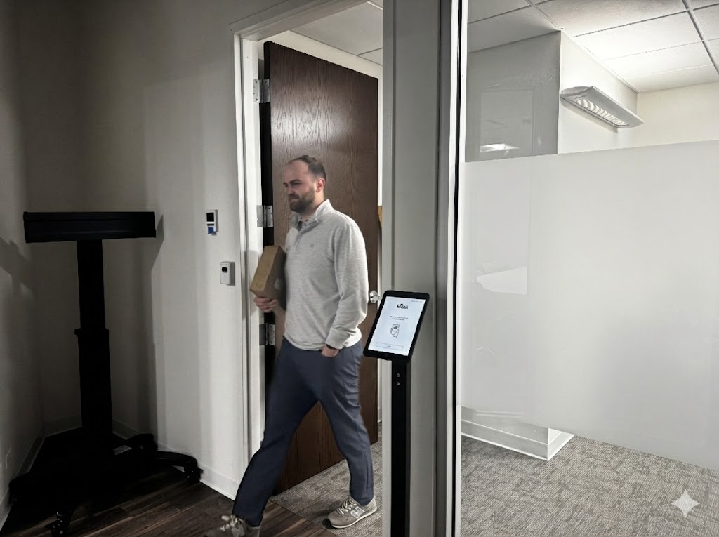 Package Room smart locker feature