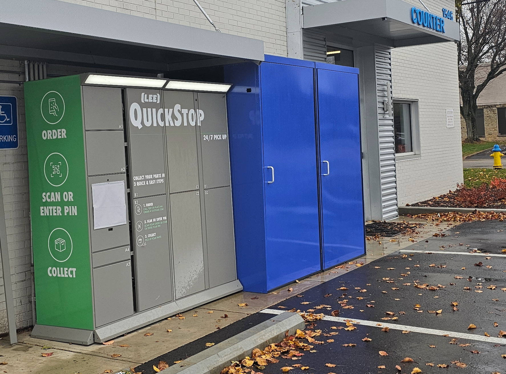 Returns Processing smart locker feature