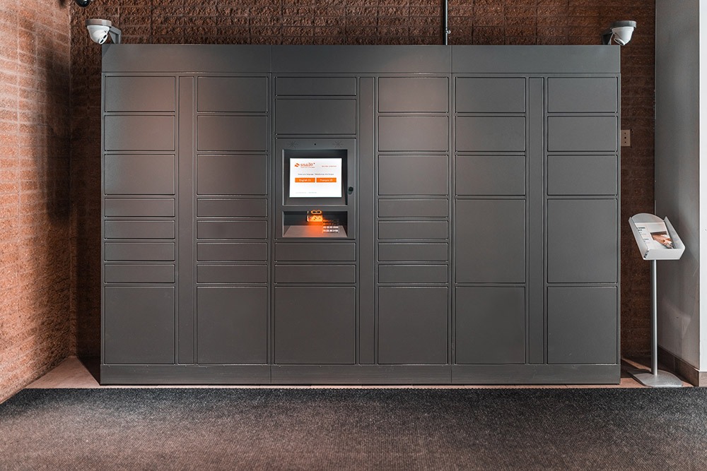 Delivery by Snaile smart locker feature